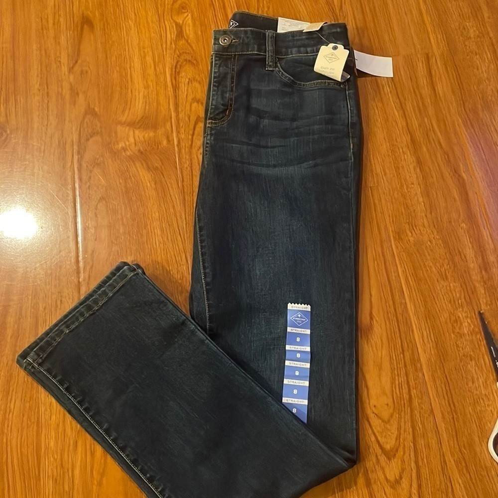 St. John’s Bay Women’s Straight Leg Jeans Size 8 – NWT - Picture 3 of 8